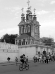 l'entrée au monastère Novodievitchi